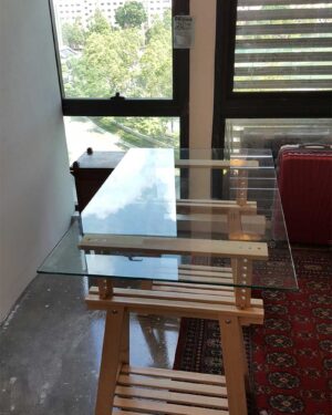 Table Glass Top (Rectangle / Square) | Glass Contractor Singapore | Table Tempered Glass Top. Shopfront Aluminium Works